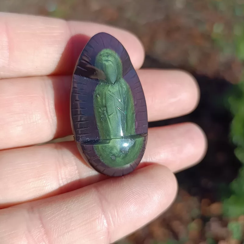 Magnetiseur Geneve Obsidiennes Vierge de Guadalupe - 38